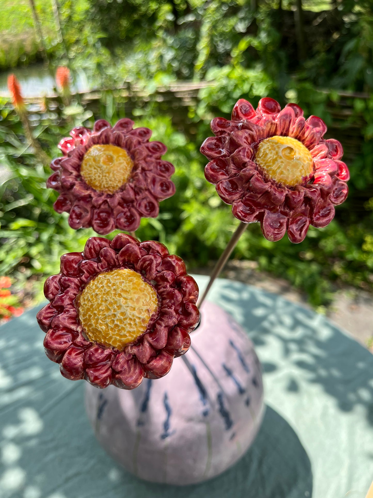 bloemen set van drie.
