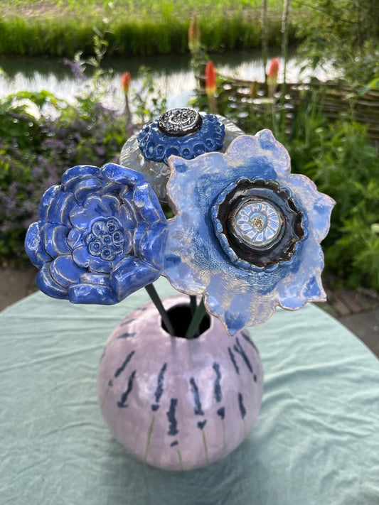 bloemen set van 3.