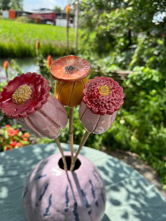 papaver bol set van drie.